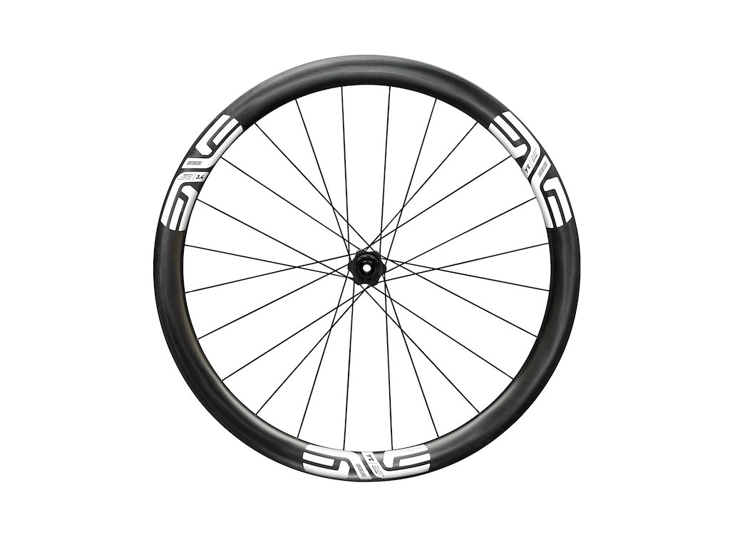 Enve Ses Baghjul Race 700c Hg Body Center Lock Disc Og -thru 12 142mm Med Hvide Stickers