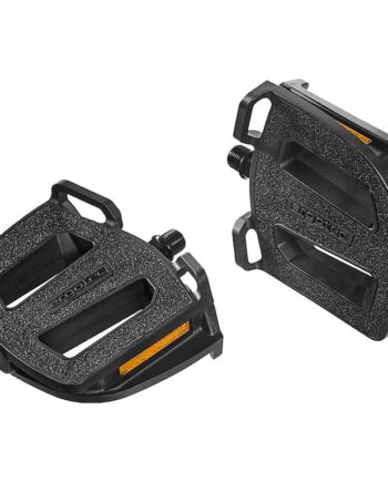 Ergotec Ep-   -bike Pedaler Lang Trædeflade 103x122mm Sort