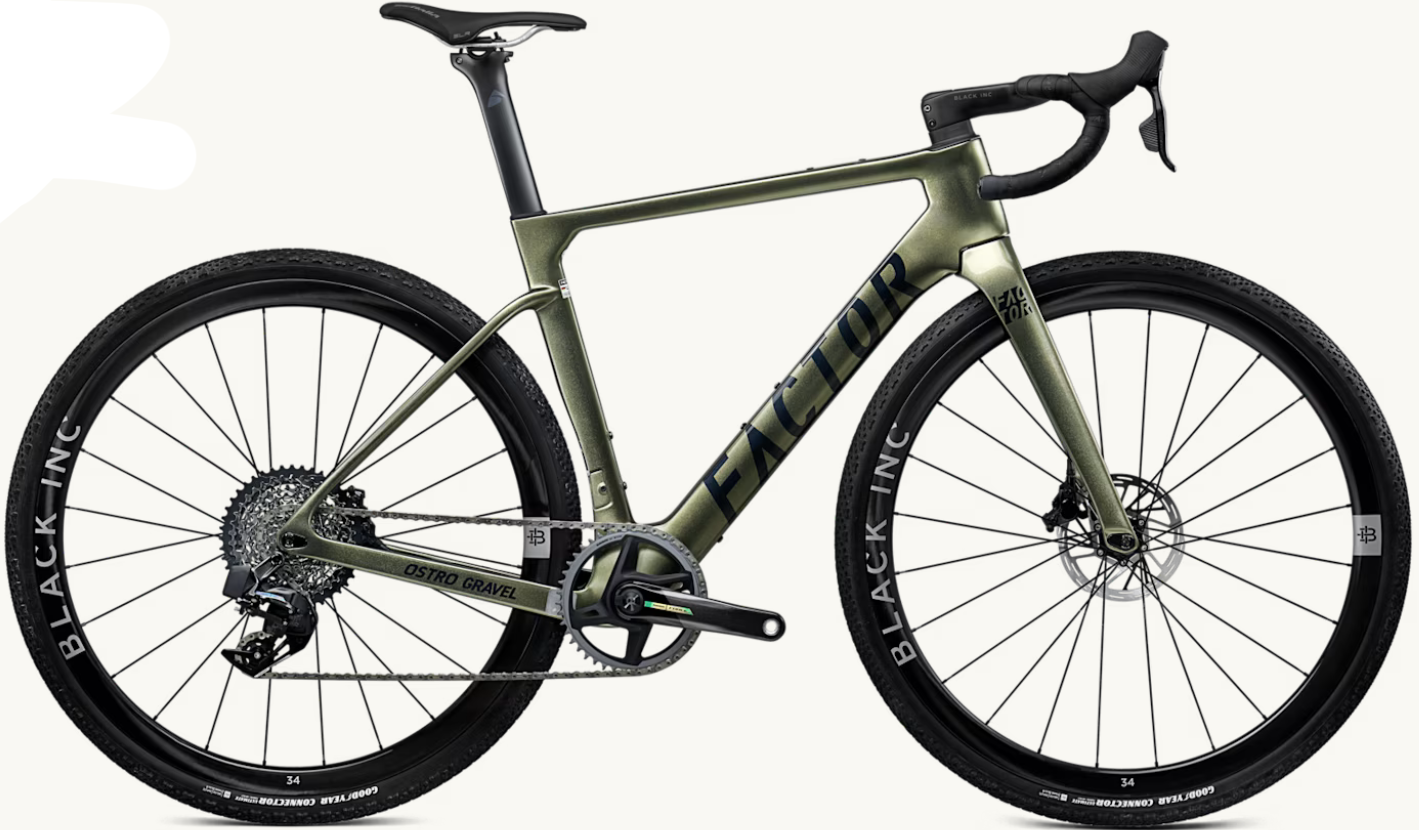 Factor Ostro Gravel Sram Red Olive Green
