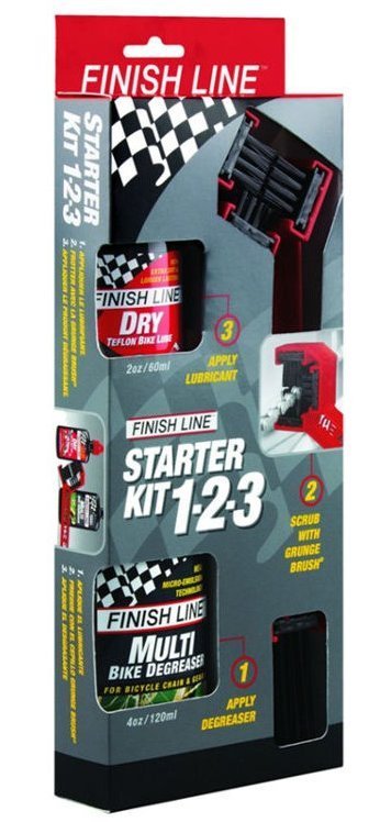 Finish Line Rensebørste Kit- The Grunge Brush Clean Olie