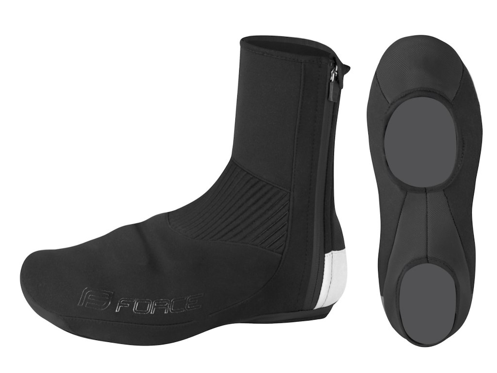 Force Spring Softshell Vindtæt Skoovertræk Sort Skostørrelse: 38-40