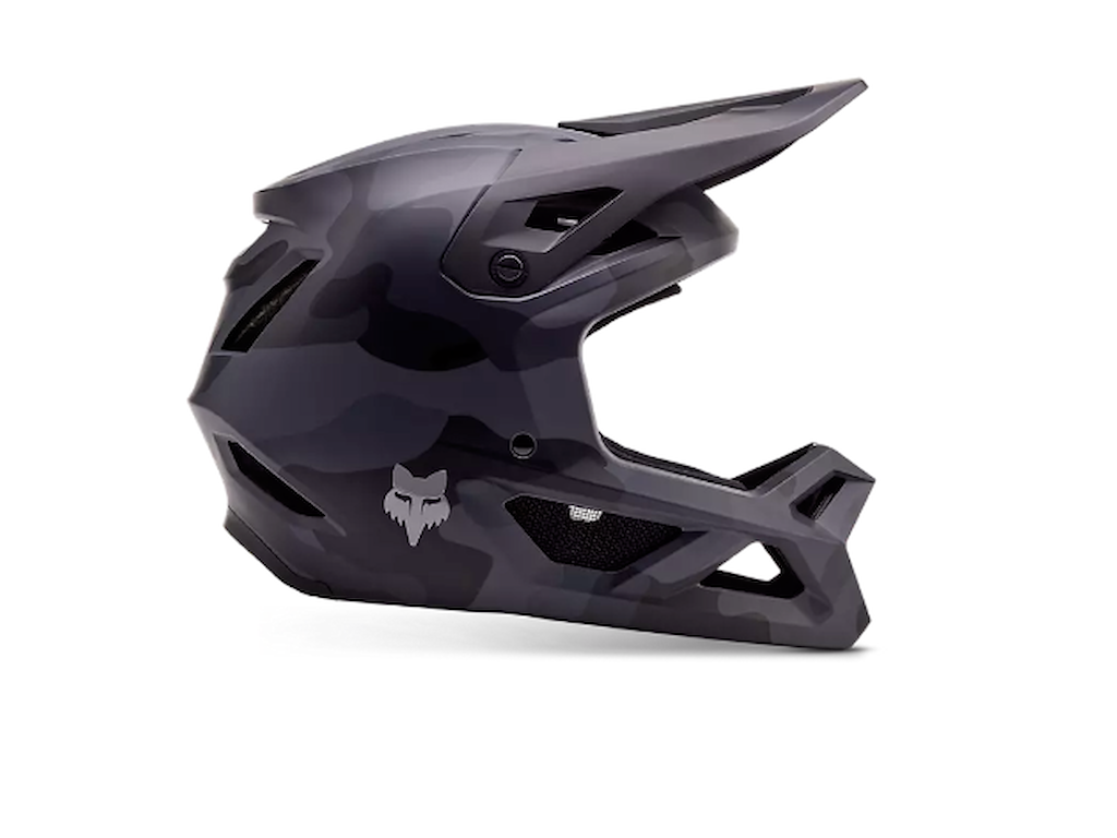Fox Yth Rampage Cam Fullface-hjelm Sort Camouflage Hjelmstørrelse: 51-53 Cm
