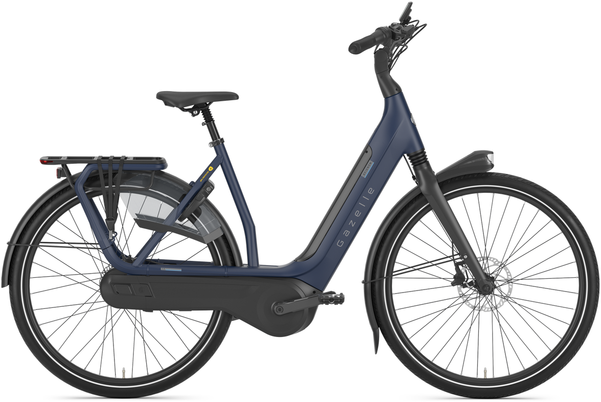 Gazelle Avignon C8 Hmb Dame 2024 Blå  Udstillingsmodel
