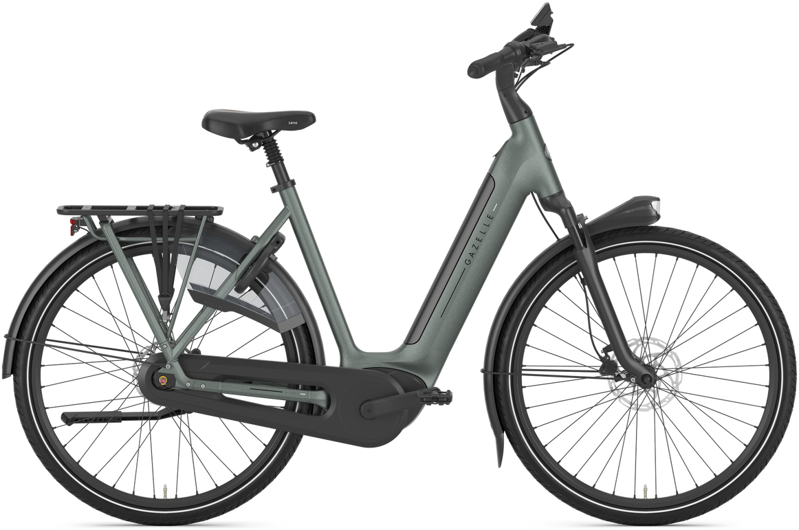 Gazelle Grenoble C8  Dame 2026 Twilight Green Mat