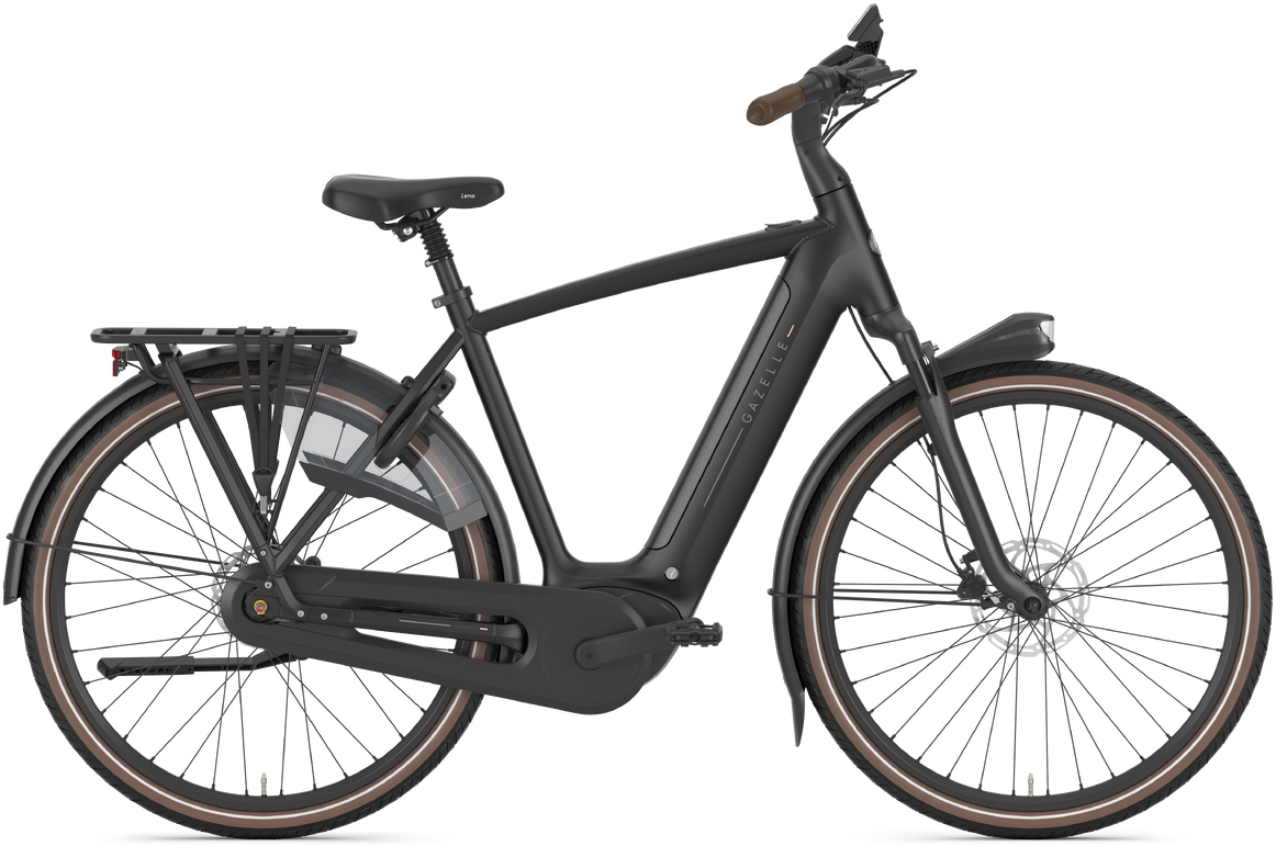 Gazelle Grenoble C8  Herre 2026 Black Mat