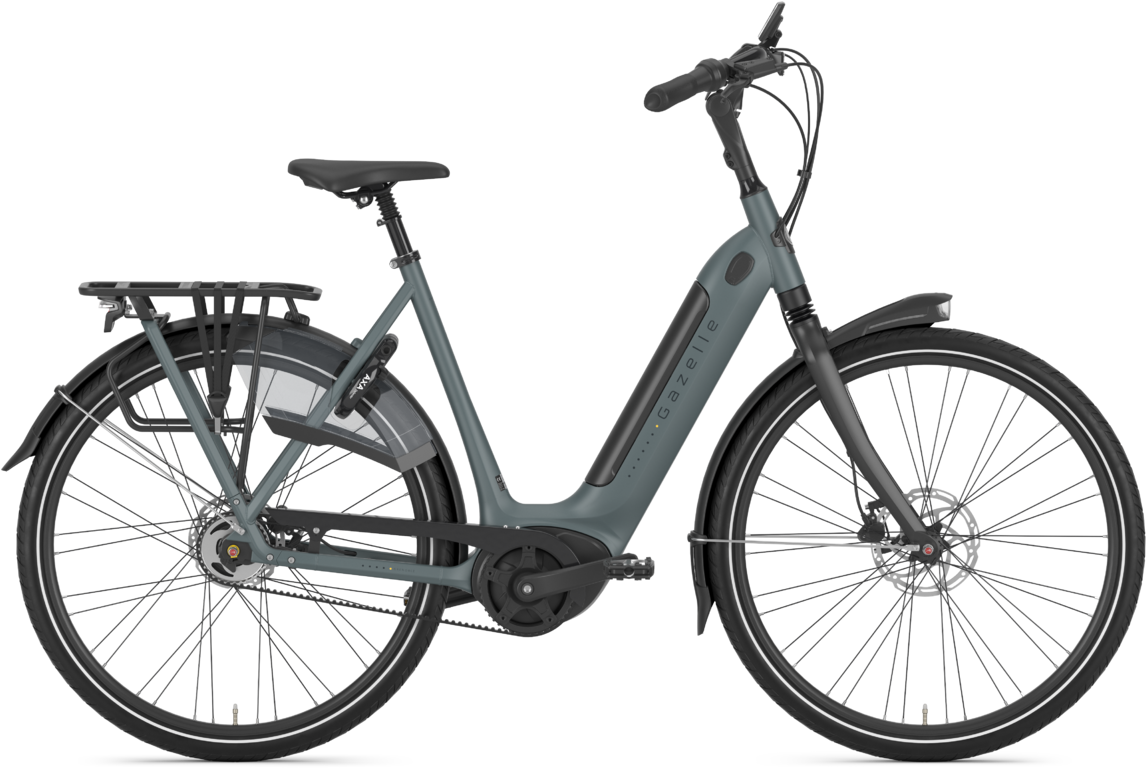 Gazelle Grenoble C5 Hmb Belt Dame 2024 Blå