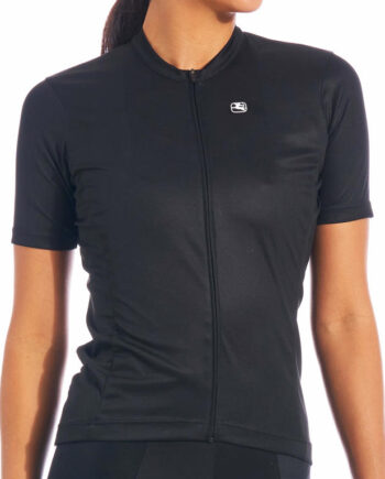 Giordana Fusion Cykeltrøje Dame Korte ærmer Sort Str