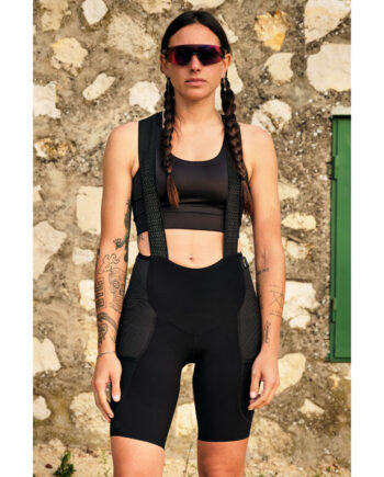 Giordana Gravel Cargo Bib Shorts Dame Sort Str