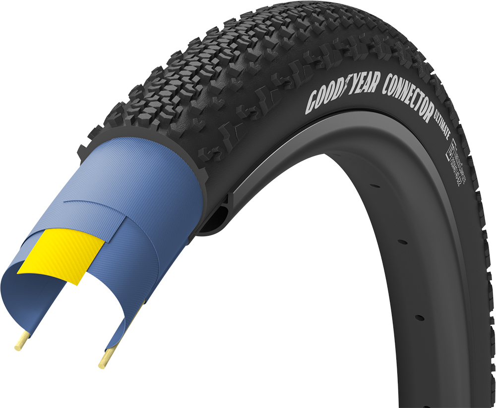 Goodyear Connector Tubeless Complete 700x35c 50c Sort