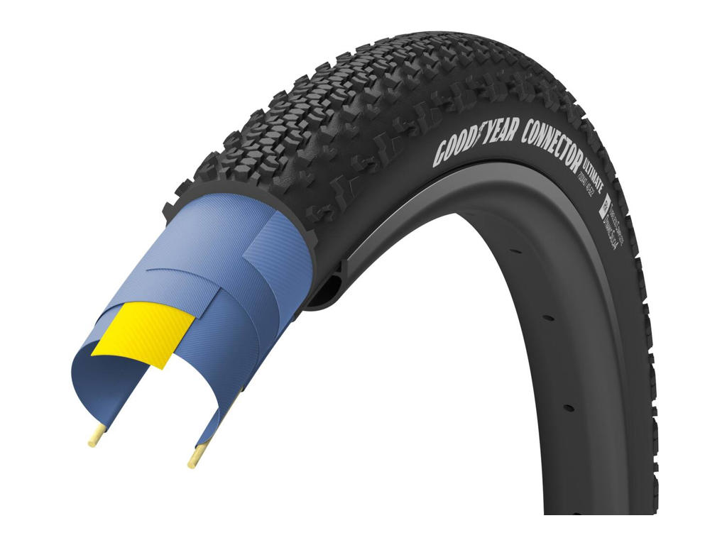 Goodyear Connector Ultimate Tlc Gravel Foldedæk 700x40c Sort