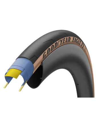 Goodyear Eagle F1 Tube Foldedæk Road 700x25c Sort Brun