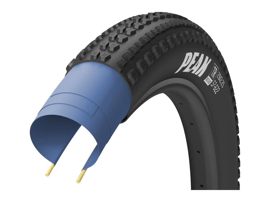 Goodyear Peak Tlr Mtb Foldedæk 29x2    61-622  Sort