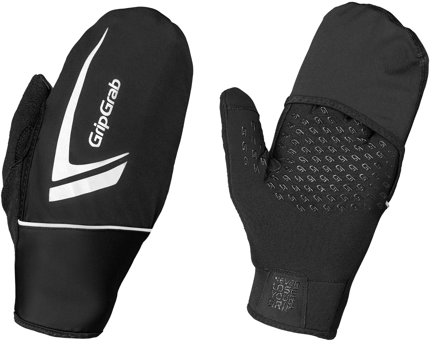 Gripgrab Running Thermo Vindtæt Touchscreen Handske Sort
