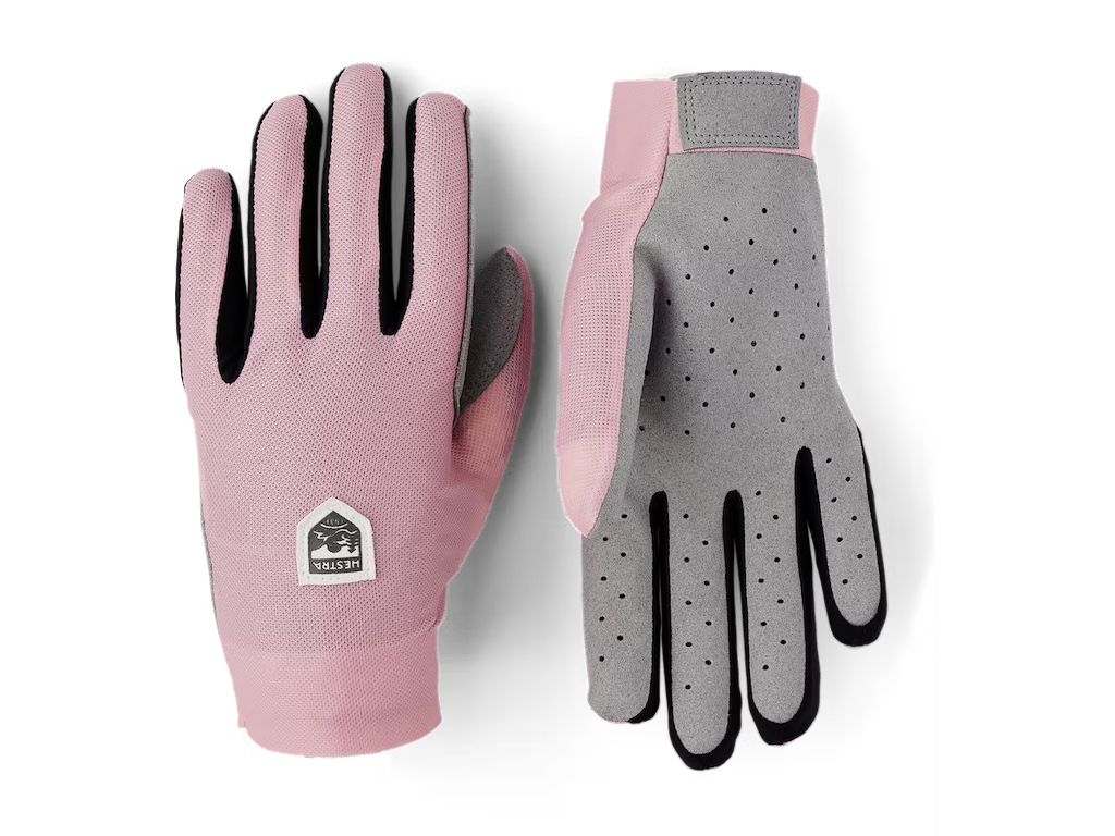 Hestre Ventair Long Cykelhandsker Lange Fingre Pink Str