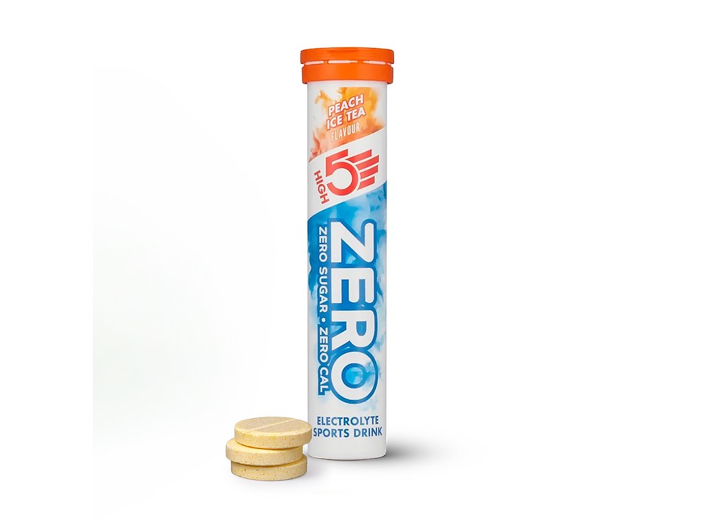 High5 Zero Elektrolyt Tabletter Peach Ice Tea 20 Stk