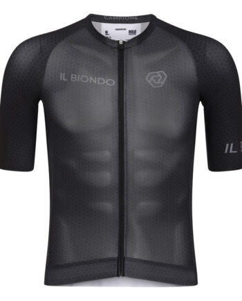 Il Biondo Road Warrior  Cykeltrøje  Strike     Touring Herre Sort