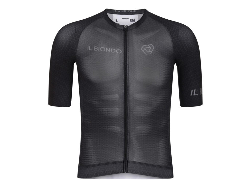 Il Biondo Road Warrior Cykeltrøje Thor Racefit Herre Sort