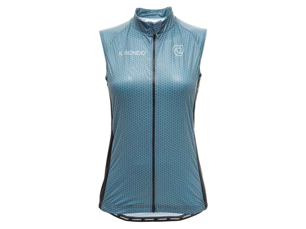 Il Biondo Road Warrior Cykelvest Petrol Dame Xs