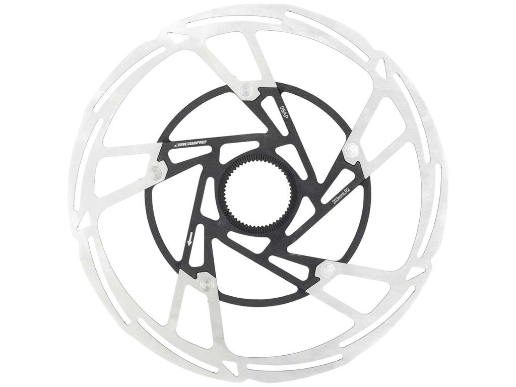 Jagwire Pro Lr2 Rotor Bremseskive 160 Mm Center Lock Aluminium