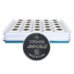 Japcell Cr2450 Industrial Pack  100 Pcs  Batteri