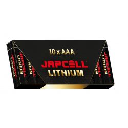 Japcell Lithium Aaa Batteries 10 Pcs Pack Batteri