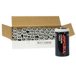 Japcell Lithium Cr123 Batteries 40 Pcs  Pack Batteri