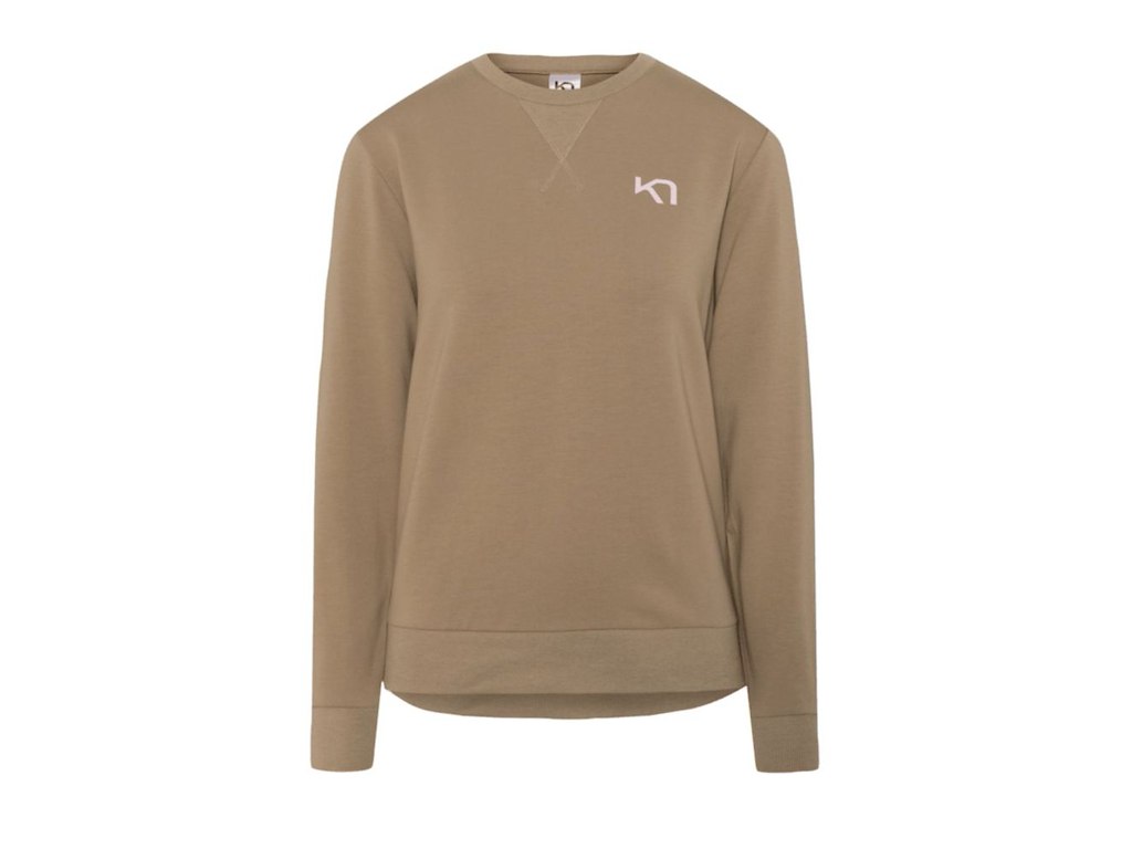 Kari Traa Kari Crew Sweatshirt Brun Str