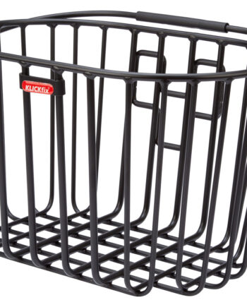 Klickfix Cykelkurv   Aluminium Til Styr Montering Sort
