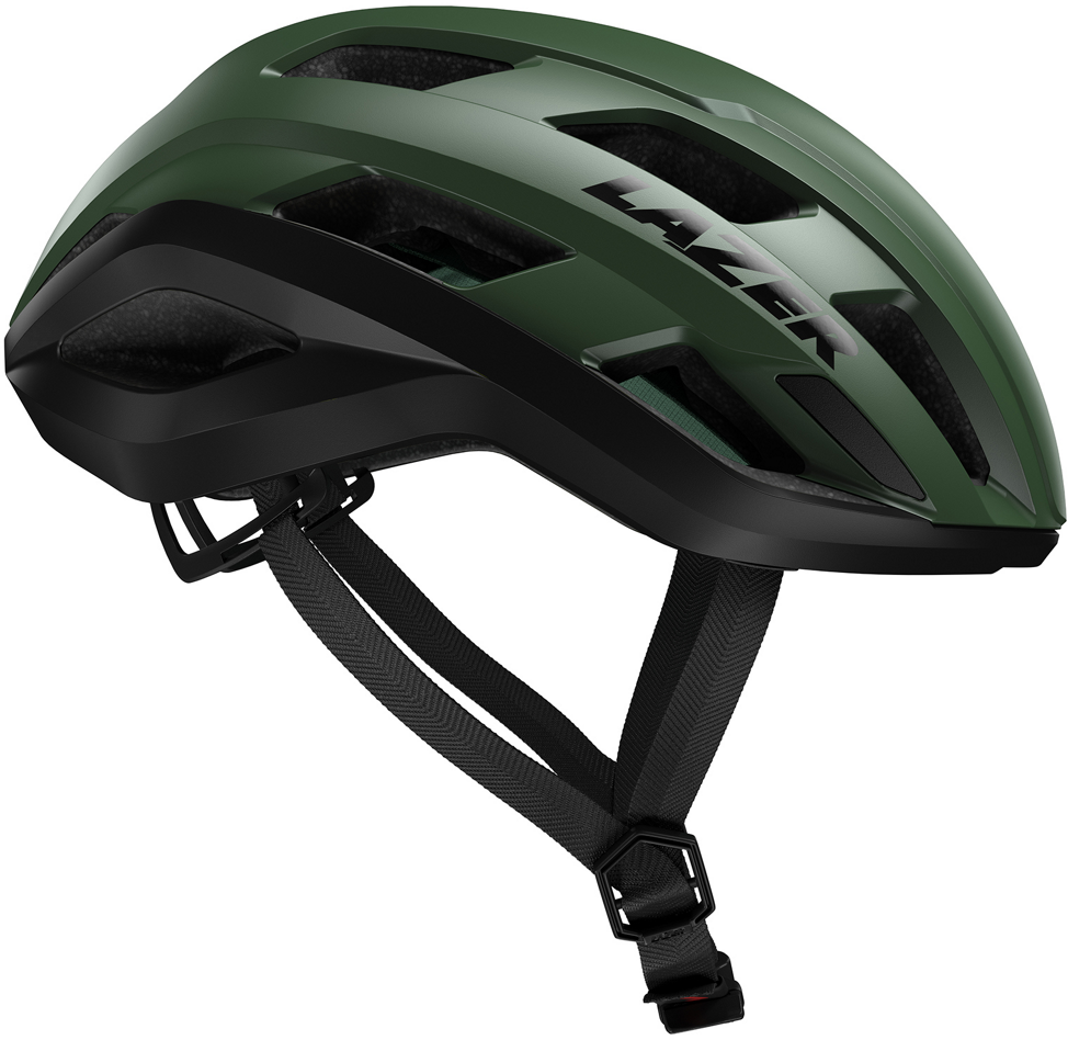 Lazer Strada Kineticore Cykelhjelm Matte Forest Green