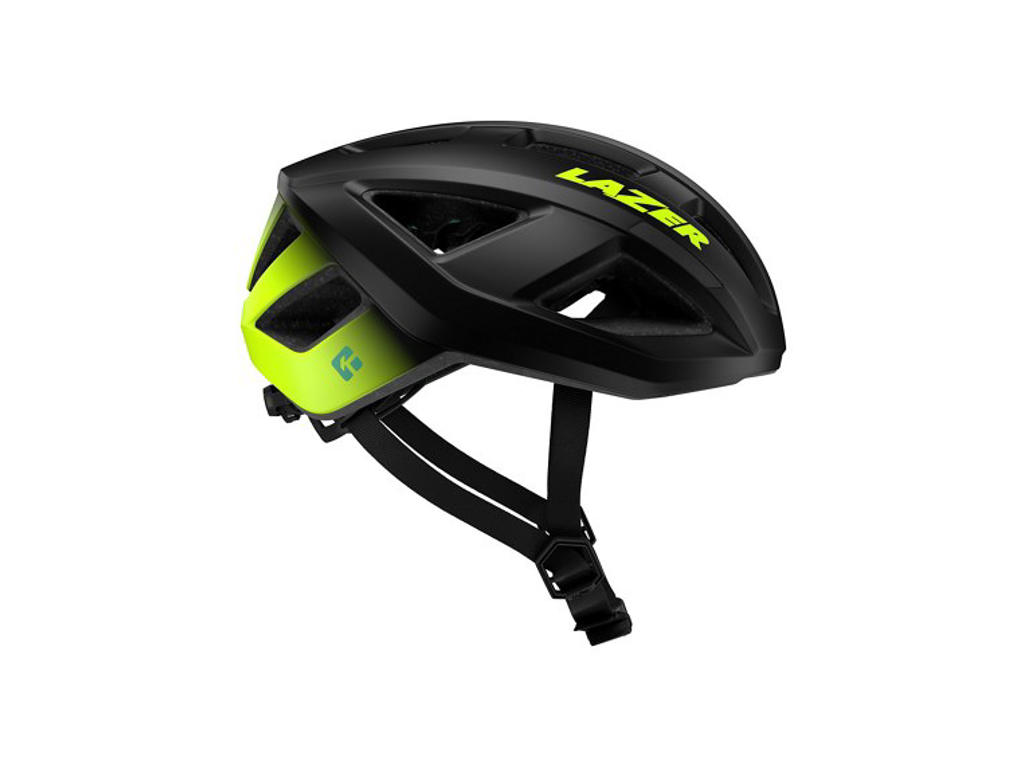 Lazer Tonic Kineticore Cykelhjelm 58-61 Cm Mat Sort Gul