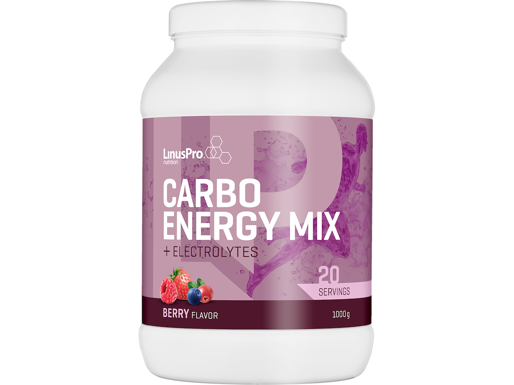 Linuspro Carbo Energi Mix Bær 1000g