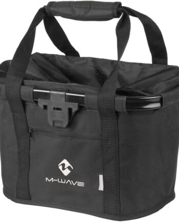 -wave Click On Foldbar Styrtaske  Sort Med Monterings Beslag