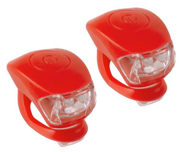-wave Led-cykellygtesæt   Mørkeorange