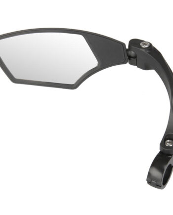 -wave Spy Space Cykelspejl Til Styrmontering Venstre Side Aluminiums Clamp Sort