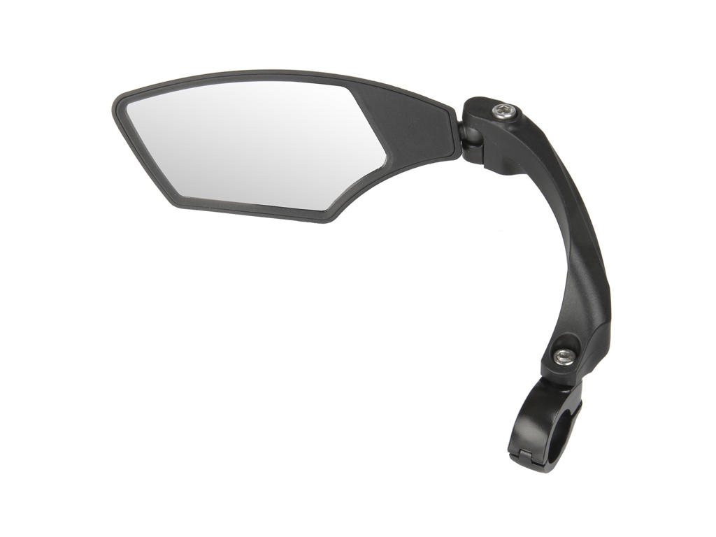 -wave Spy Space Cykelspejl Til Styrmontering Venstre Side Aluminiums Clamp Sort