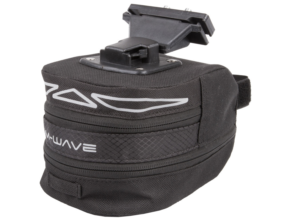 -wave Tilburg   Cykeltaske Til Sadel Clip On System Sort Str        Liter