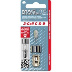 Maglite Mag-num Star Ii Xenon Replacement Lamp-bulb For Maglite  -cell       Flashlight
