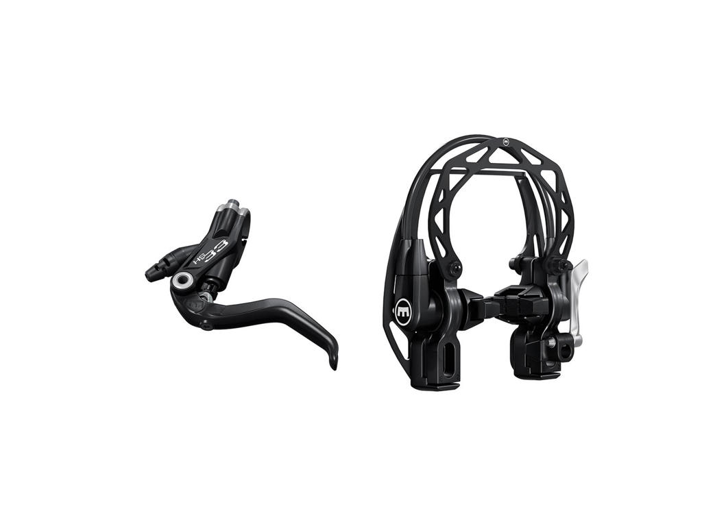 Magura Hs33r Hydraulisk Fælgbremsesæt  -finger Sort
