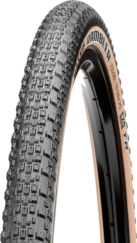 Maxxis Rambler Gravel Foldedæk 60 Tpi Exo Tr 700x45c Tanwall