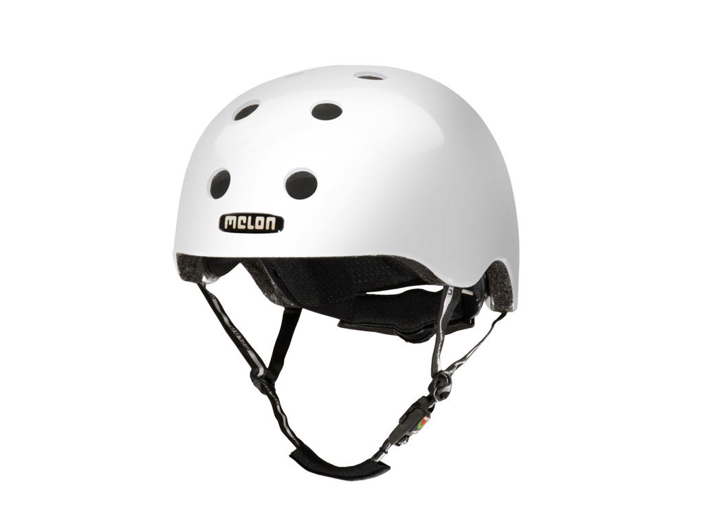 Melon Brightest Cykelhjelm Hvid Str 46-52 Cm