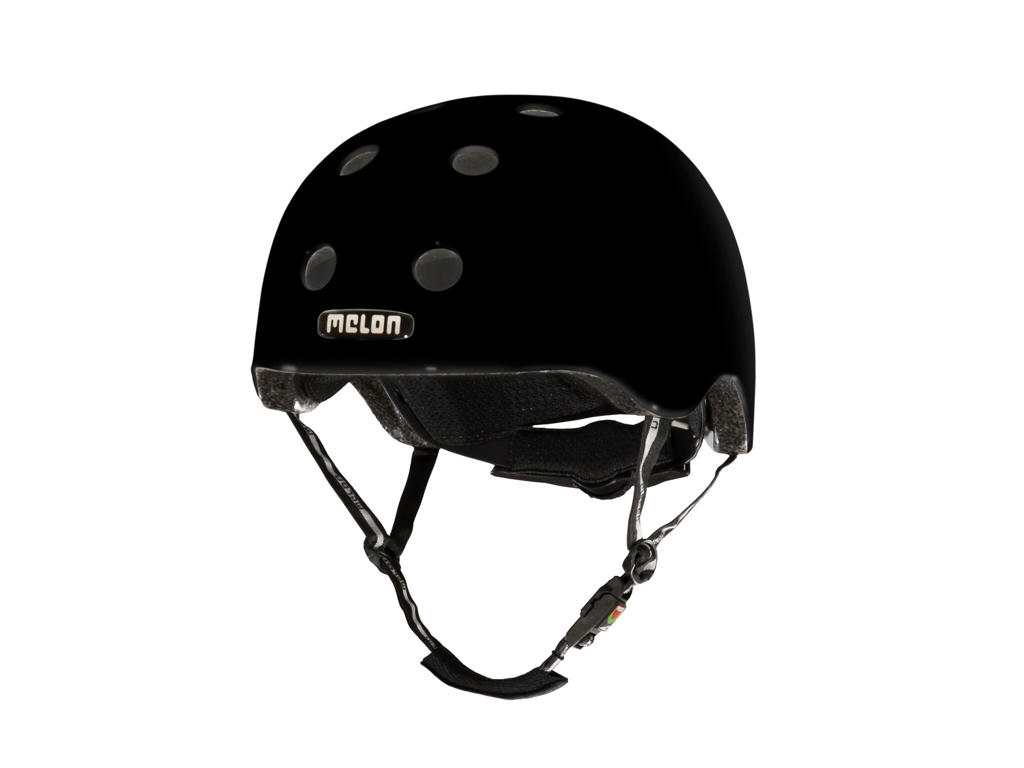 Melon Closed Eyes Mat Cykelhjelm Matsort Str  46-52 Cm