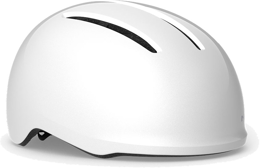 Met Helmet Vibe Led White Glossy