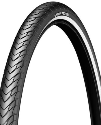Michelin Protek City Tråddæk 700x28c  28-622  Sort Med Refleks