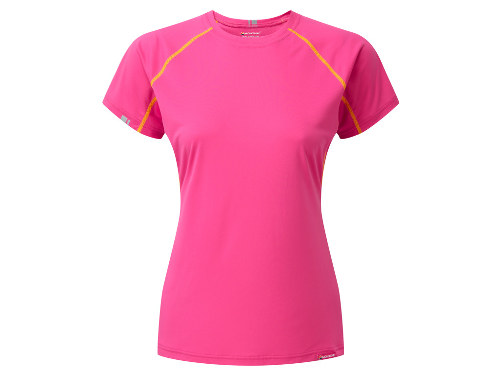 Montane Womens Sonic  -shirt Vandrer  -shirt Dame Pink 36