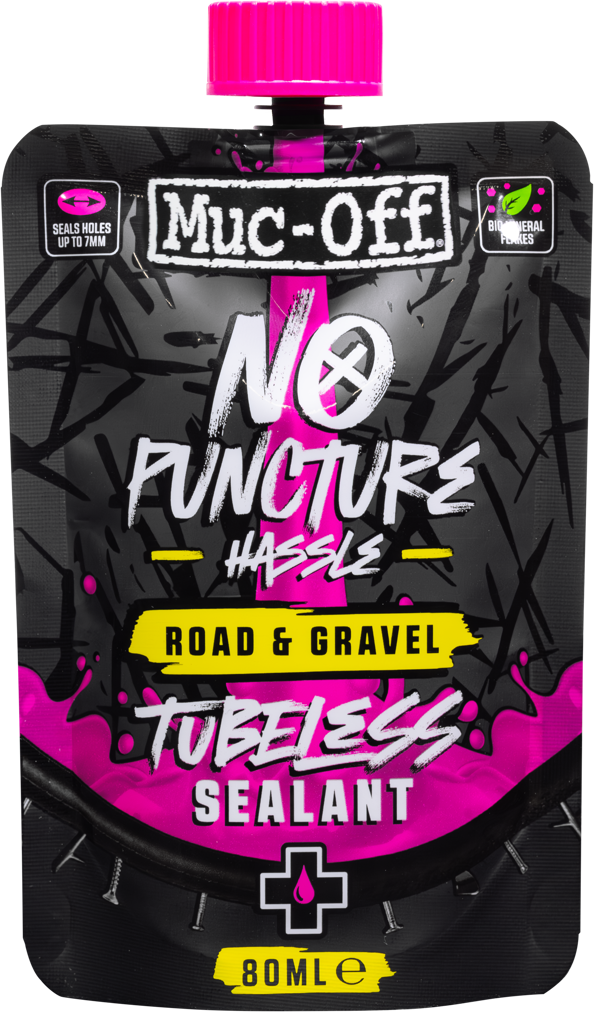 Muc-off No Puncture Hassle Road   Gravel Tubeless 80ml