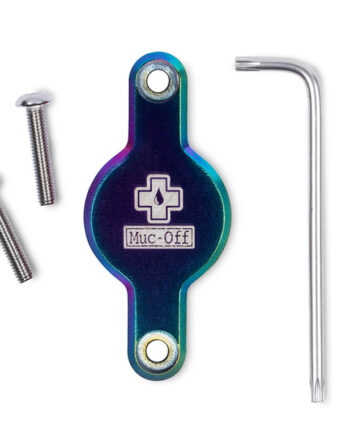 Muc-off Secure Tag Holder Til Apple Airtag Montering Ved Flaskeholder Chrome