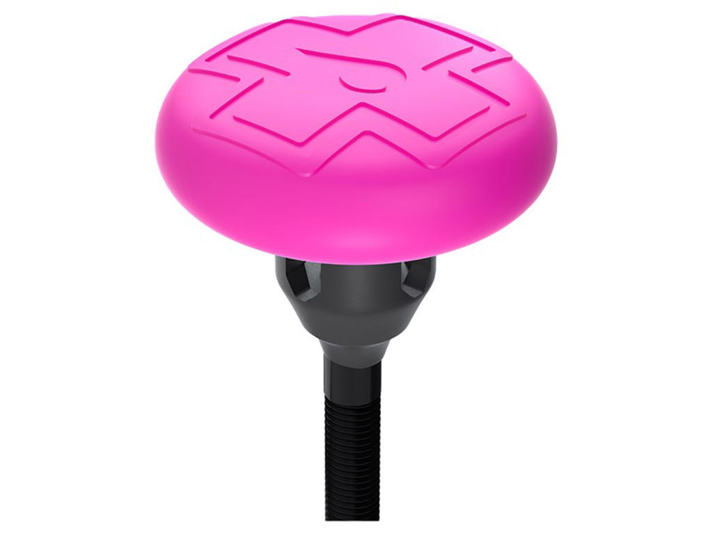 Muc-off Tubeless Tag Holder  Holder Til Apple Airtag Sort Pink