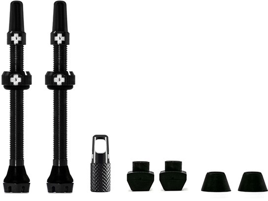 Muc-off Tubeless Valve Ventil Kit V2 60 Mm Black