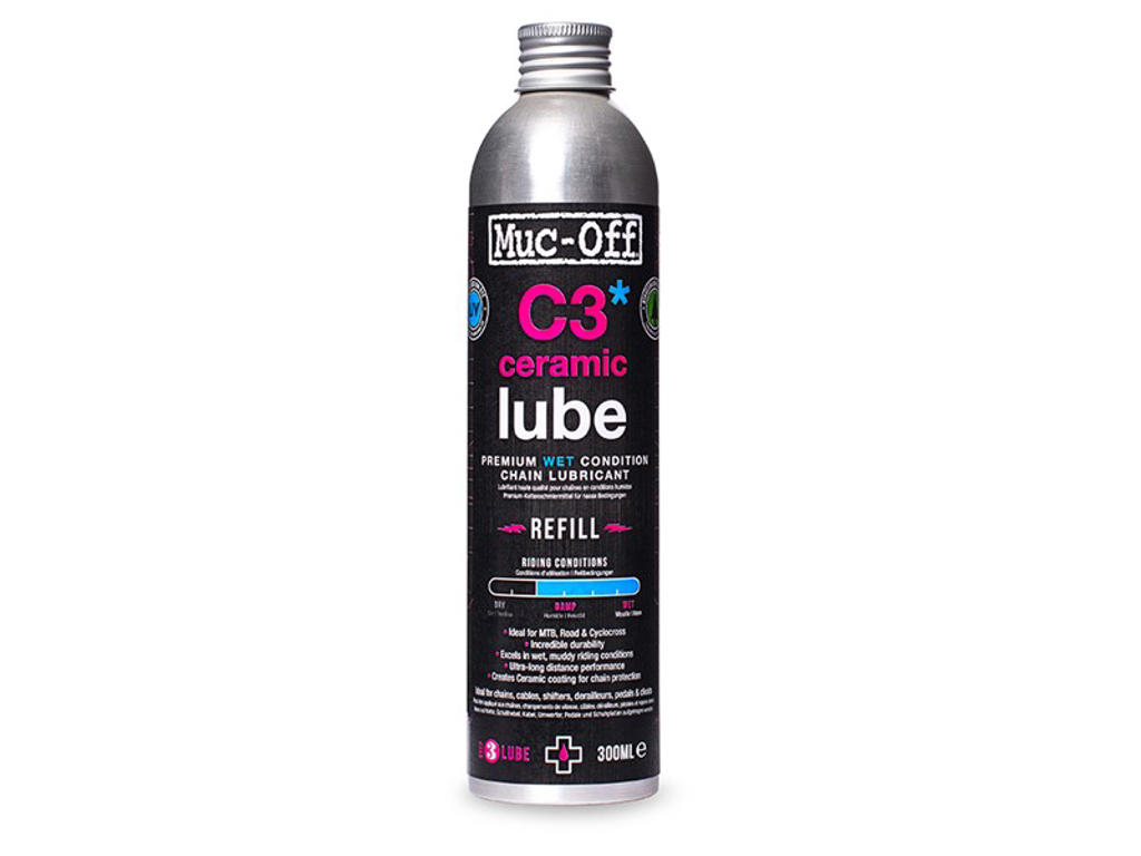 Muc-off Wet Lube C3 Ceramic Keramisk Våd Kædeolie 300 Ml