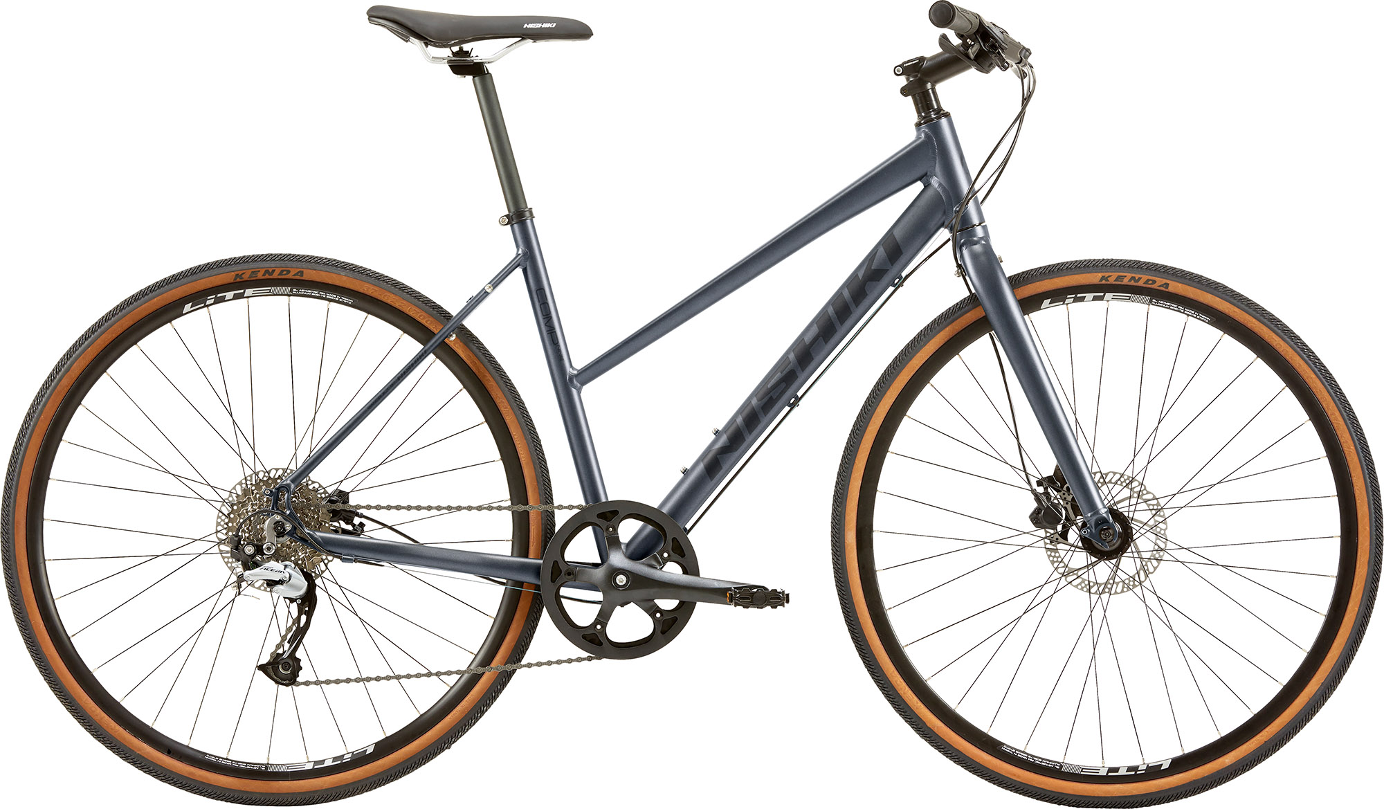 Nishiki Comp Nine Dame 9g Acera 2026 Granit Grå